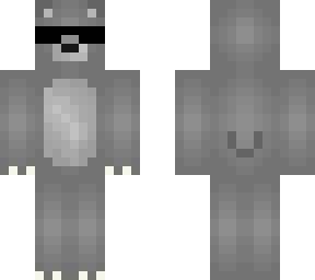 light grey bear