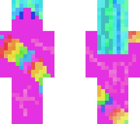 rainbow girl