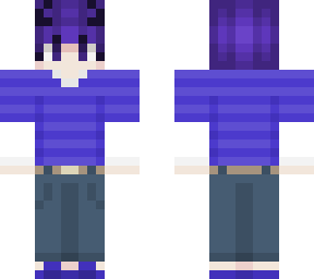 blue demon boy
