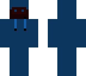 blue man