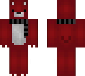 dark red bear