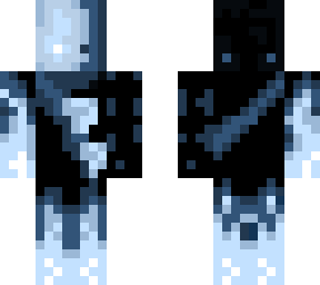 flaming blue