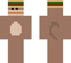 hidden under overlay evil burger monkey