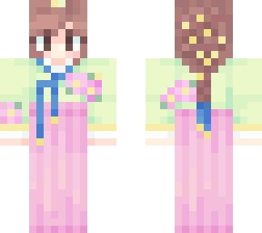 skieslolz's tinakitten hanbok (unmarried ver.)