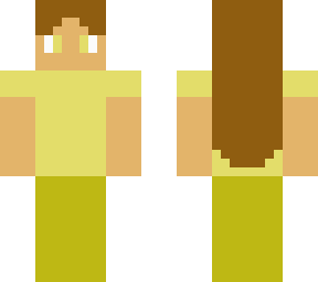 banana colored girl