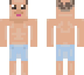 lil unc swimming