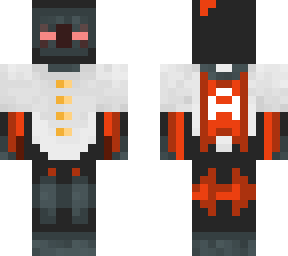 red knight with white shirt no shoulder armor