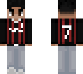 black hair ac milan aesthetic