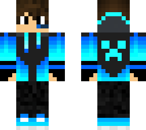 blue skin