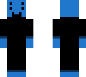 blue smiling guy with four eyes 2