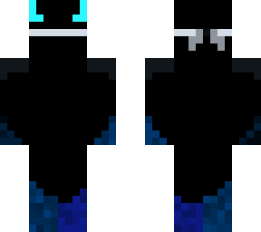 dark devil with blindfold