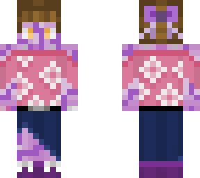 female demon patterned