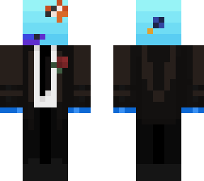 fish in a suit