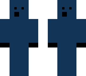 two face blue guy