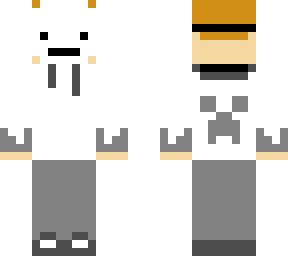white mask guy