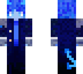 blue demon boy (oc)