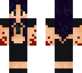 casual outfit w bloody hands