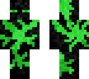 cracked enderman(green)