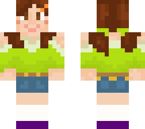 minecraft girl