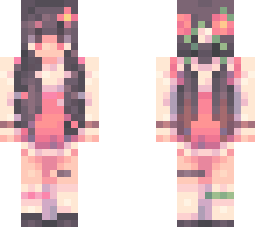 pink black haorir