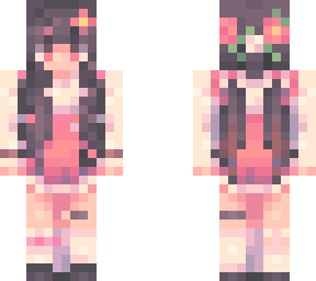 pink black haorir
