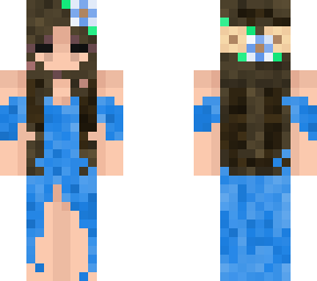 cute blue dress.