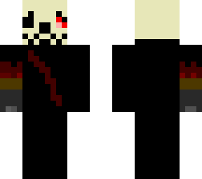 the enraged scary skeleton