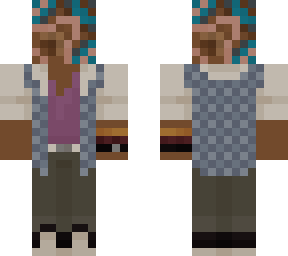 brown glazed terracotta hipster (simple)