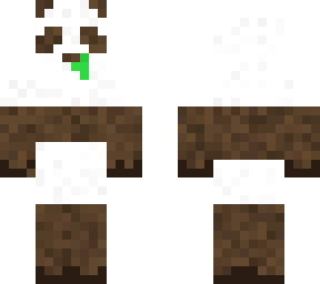 brown snotty panda
