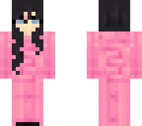 casual girl - pink pajamas
