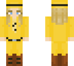 man in yellow hat