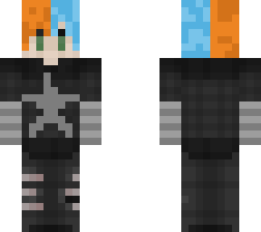 orange and blue