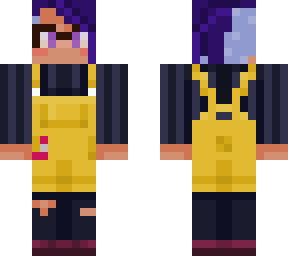 yellow overalls