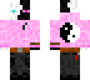 black white enderman