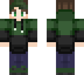 casual green hoodie fit