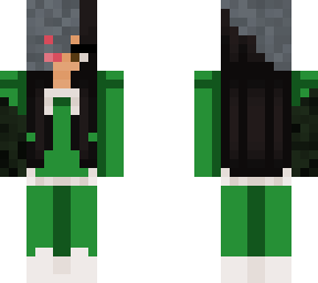 green girl robot