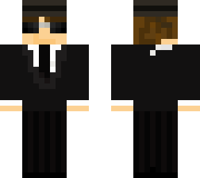 me in black