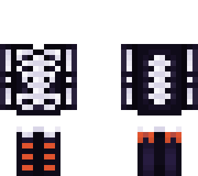 skeleton halloween outfit base