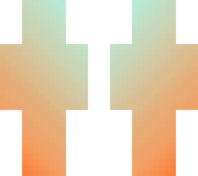 teal and orange checker gradient
