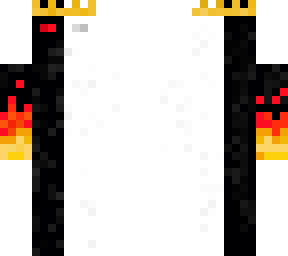white and black king