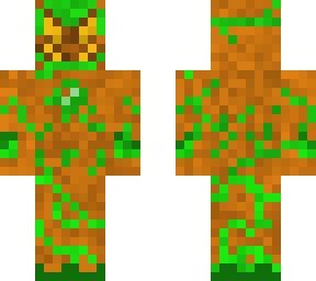armored pumpkin head