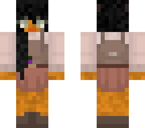 black girl bear skin girlfriend
