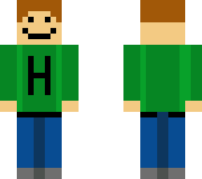 a guy in a green shirt upgraded 2.0