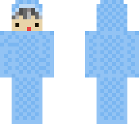 derpy boy with patterned pajamas