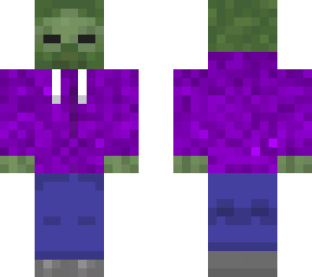 purple hoodie zombie