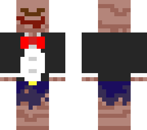 erfwurm with tux and ripped trousers