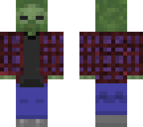purple flannel zombie