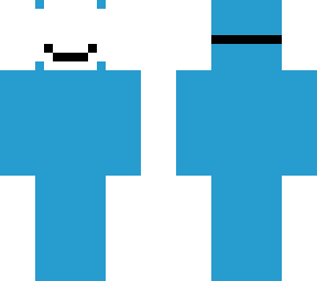 blue mask
