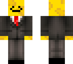 cheese man in a suit