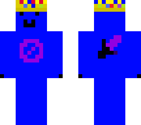 king blue blob